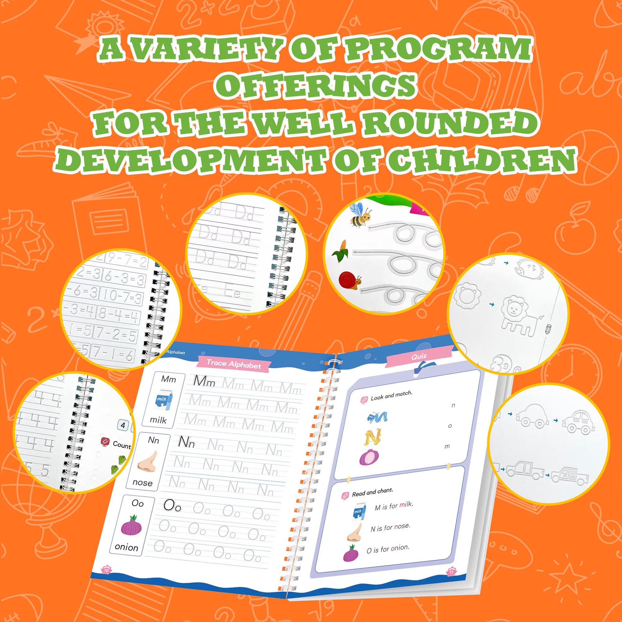 Magic Grooved Writing Practice for Kids