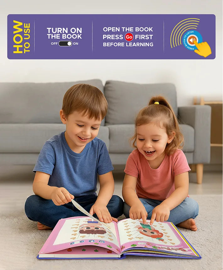 Touch & Learn – Kids Talking Musical English Sound Book