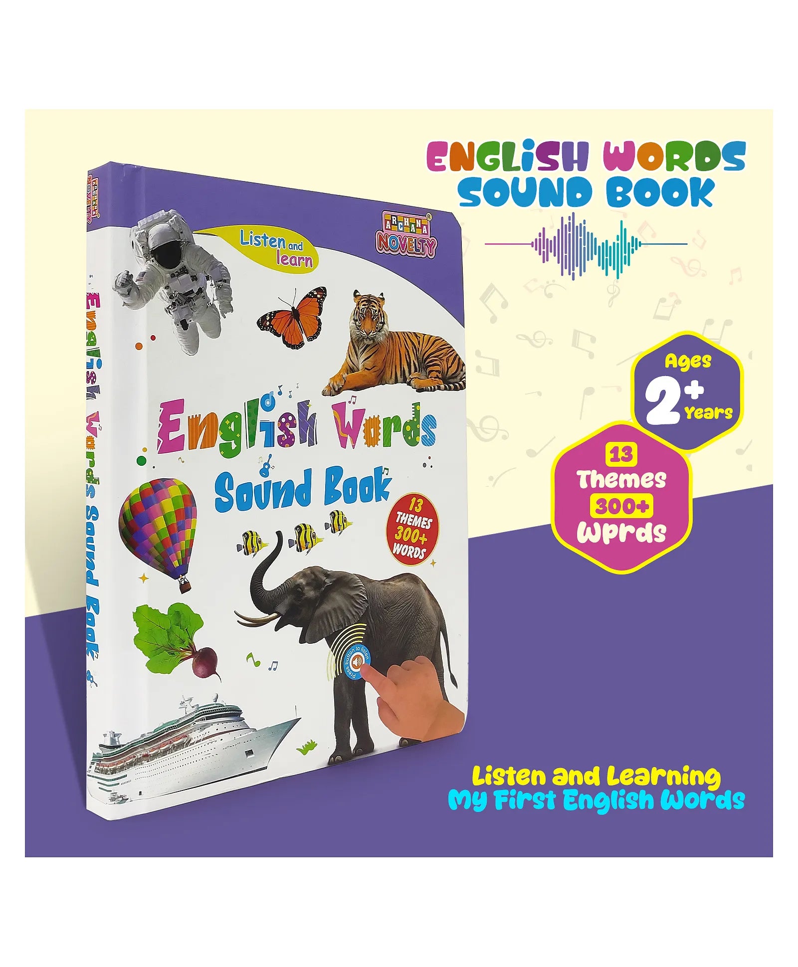 Touch & Learn – Kids Talking Musical English Sound Book