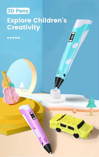 3D Printing Graffiti Pen with LCD Display