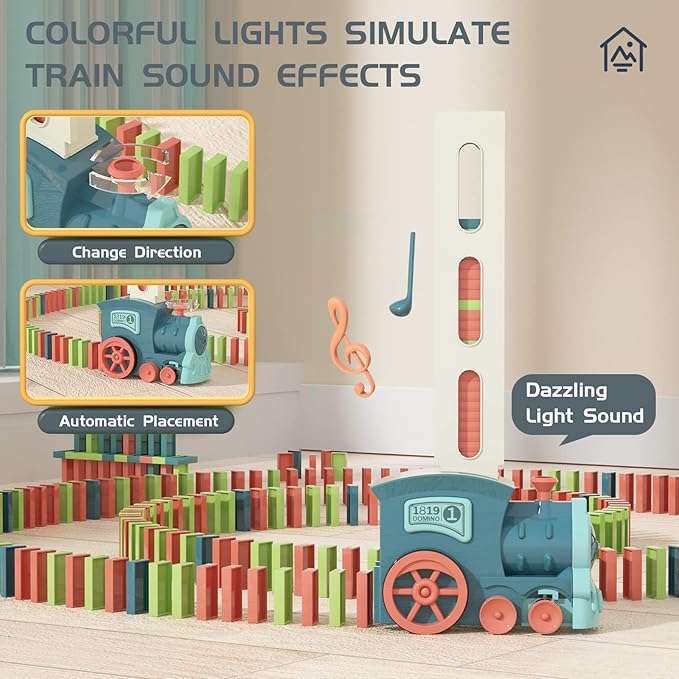 Atomatic Electric Domino Train Set