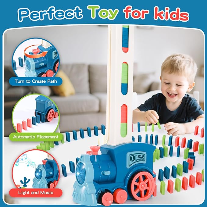 Atomatic Electric Domino Train Set