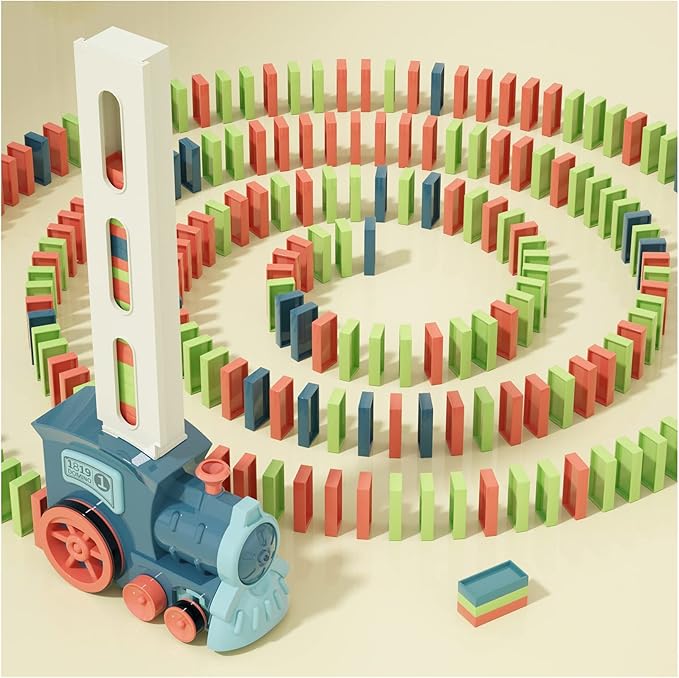 Atomatic Electric Domino Train Set