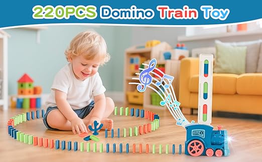 Atomatic Electric Domino Train Set