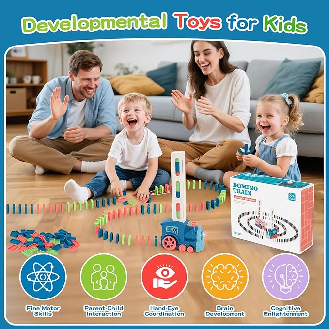 Atomatic Electric Domino Train Set