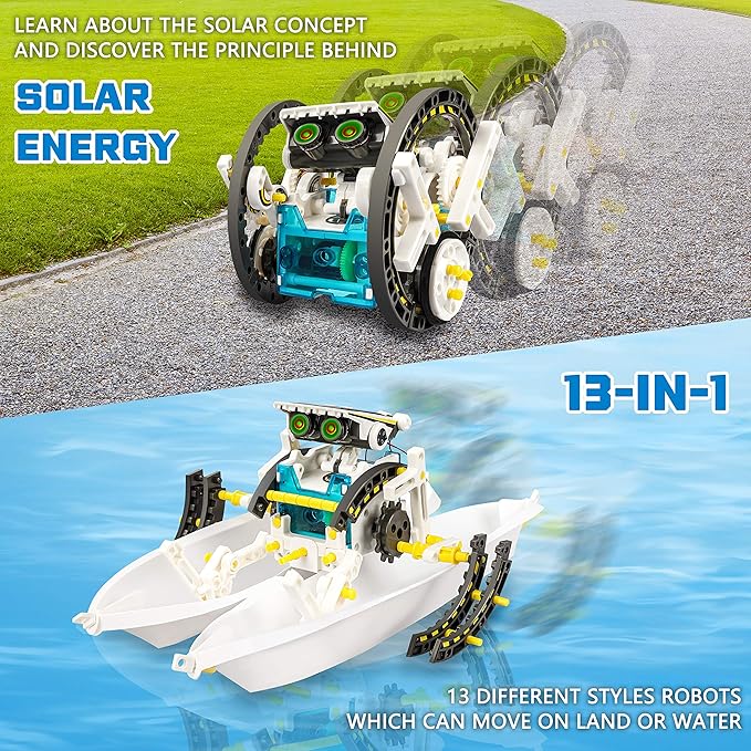13-in-1 Solar Robot Kit
