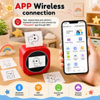 Mini Portable AI Printer