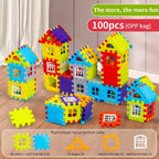 Colorful Building Block STEM toy for kids ages 3+