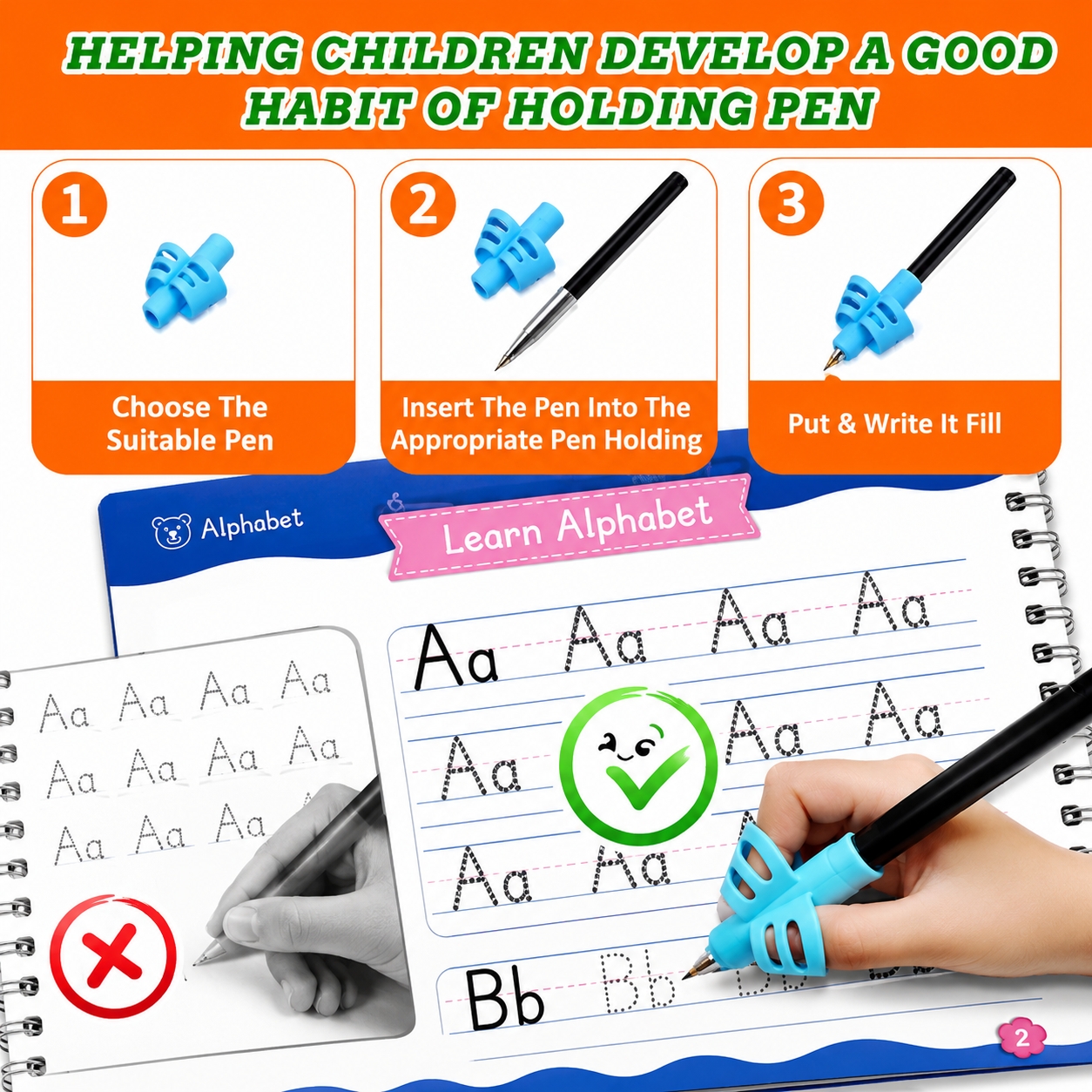 Magic Grooved Writing Practice for Kids