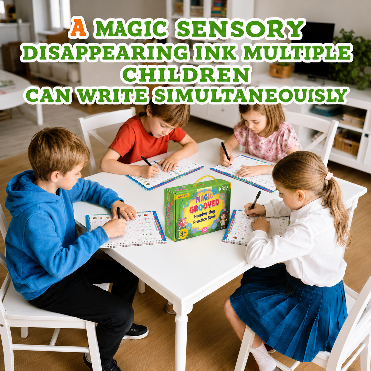 Magic Grooved Writing Practice for Kids