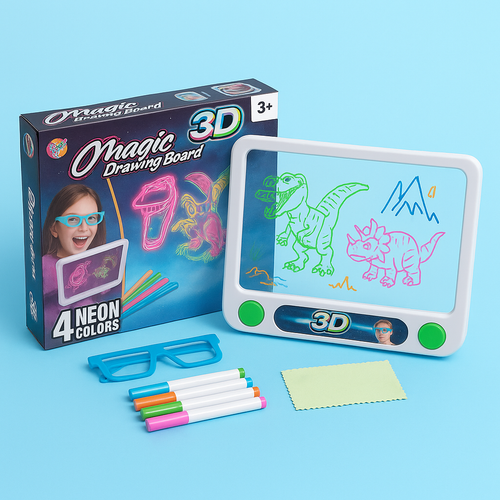 3D Kids Writing Board