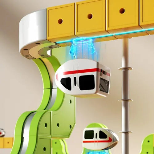 Electric Magnetic Bullet Train Set