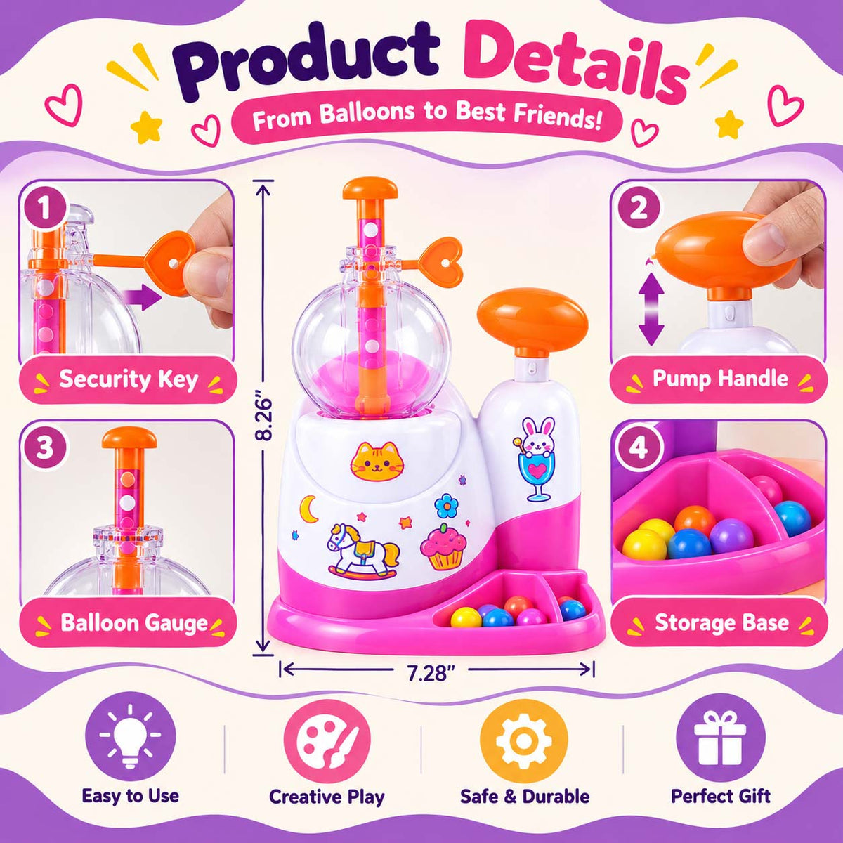 Magic Happy Balloons Creative Craft Set