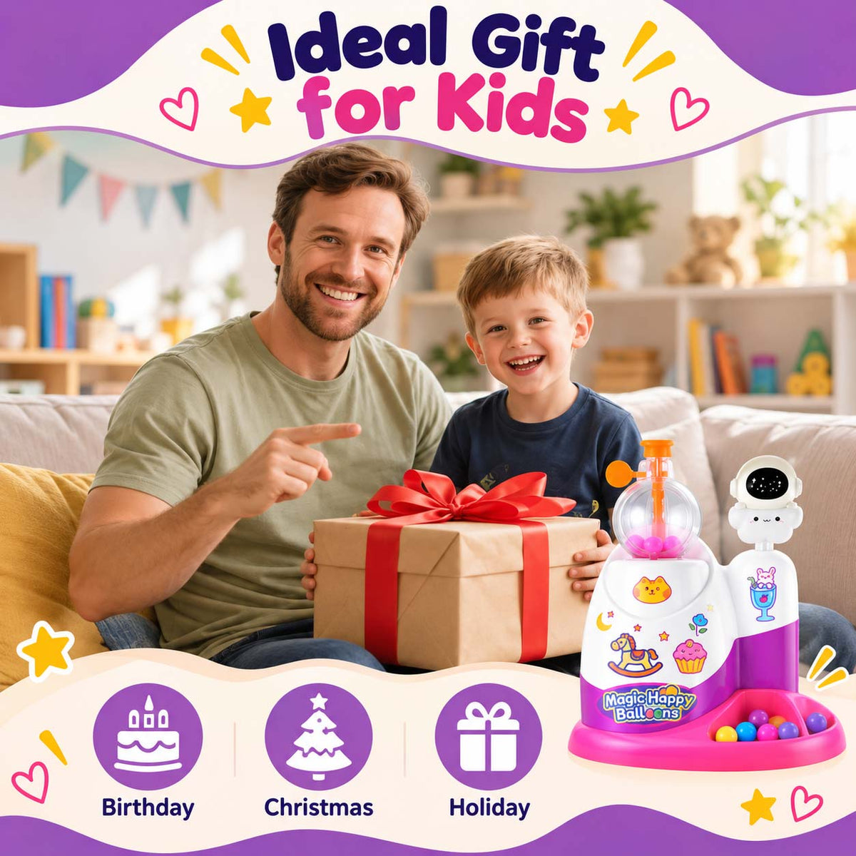 Magic Happy Balloons Creative Craft Set