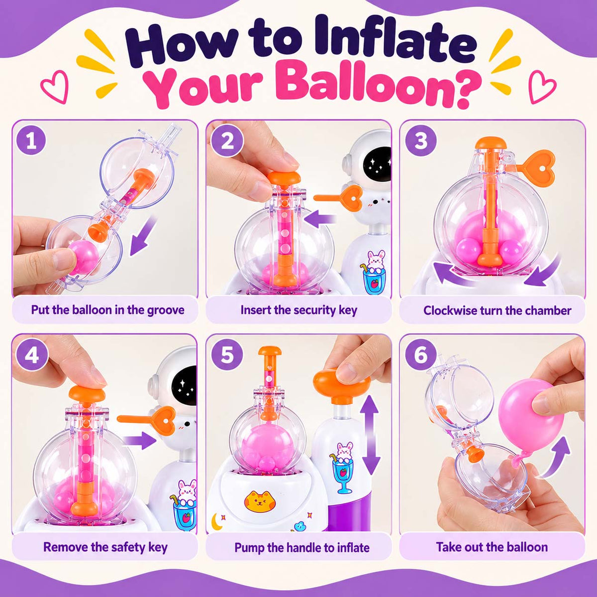 Magic Happy Balloons Creative Craft Set