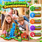 100-Piece Forest Adventure Magnetic Cube Set