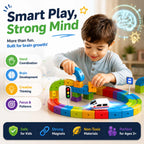 360 Gravity Magnetic Bullet Train Set safe educational toy UAE 121 pcs