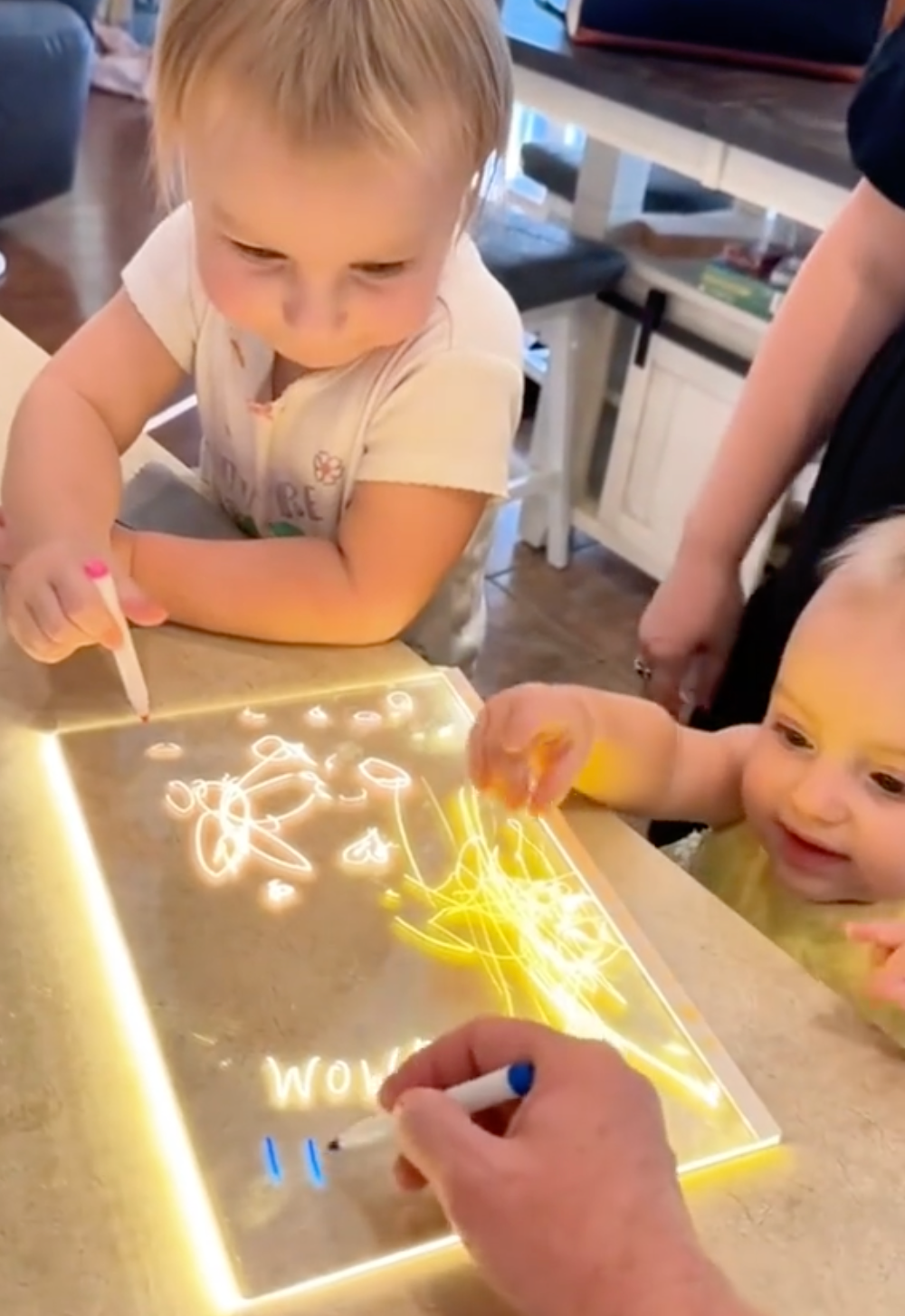 Customer photo of LED drawing board
