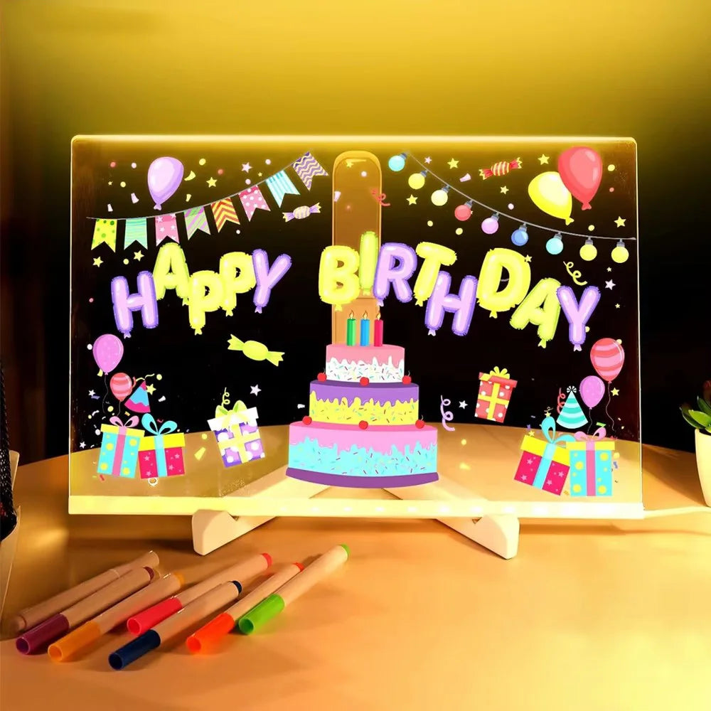 Customer photo of LED drawing board