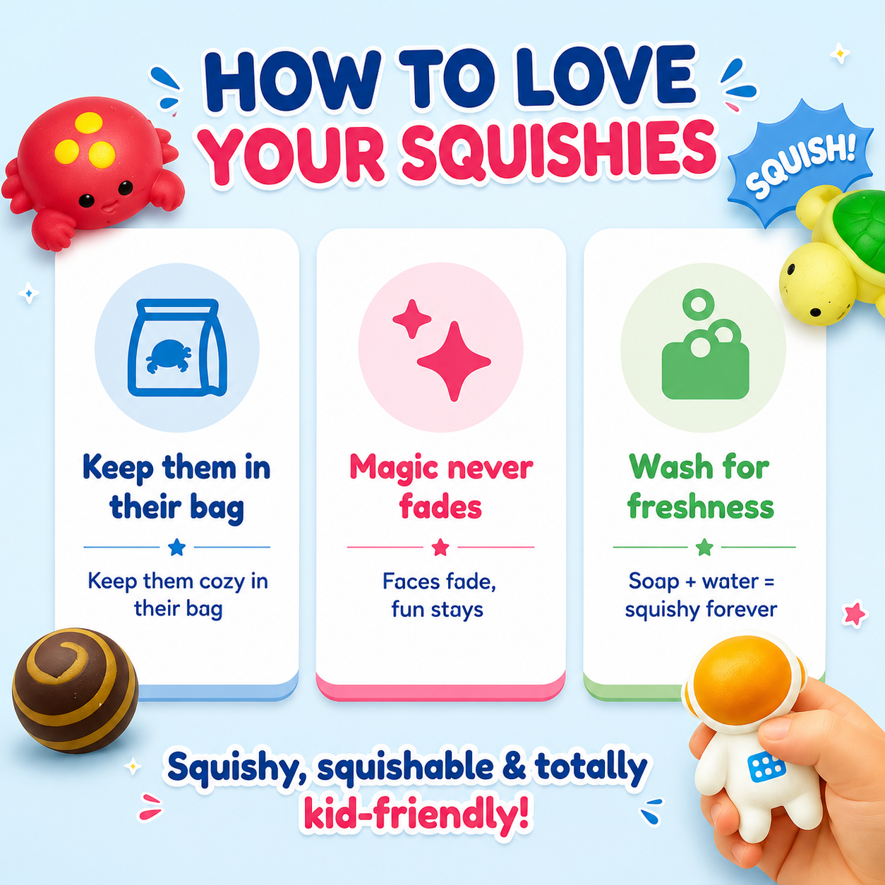 The Fidget Game SquishyLand in Rainbow Reef