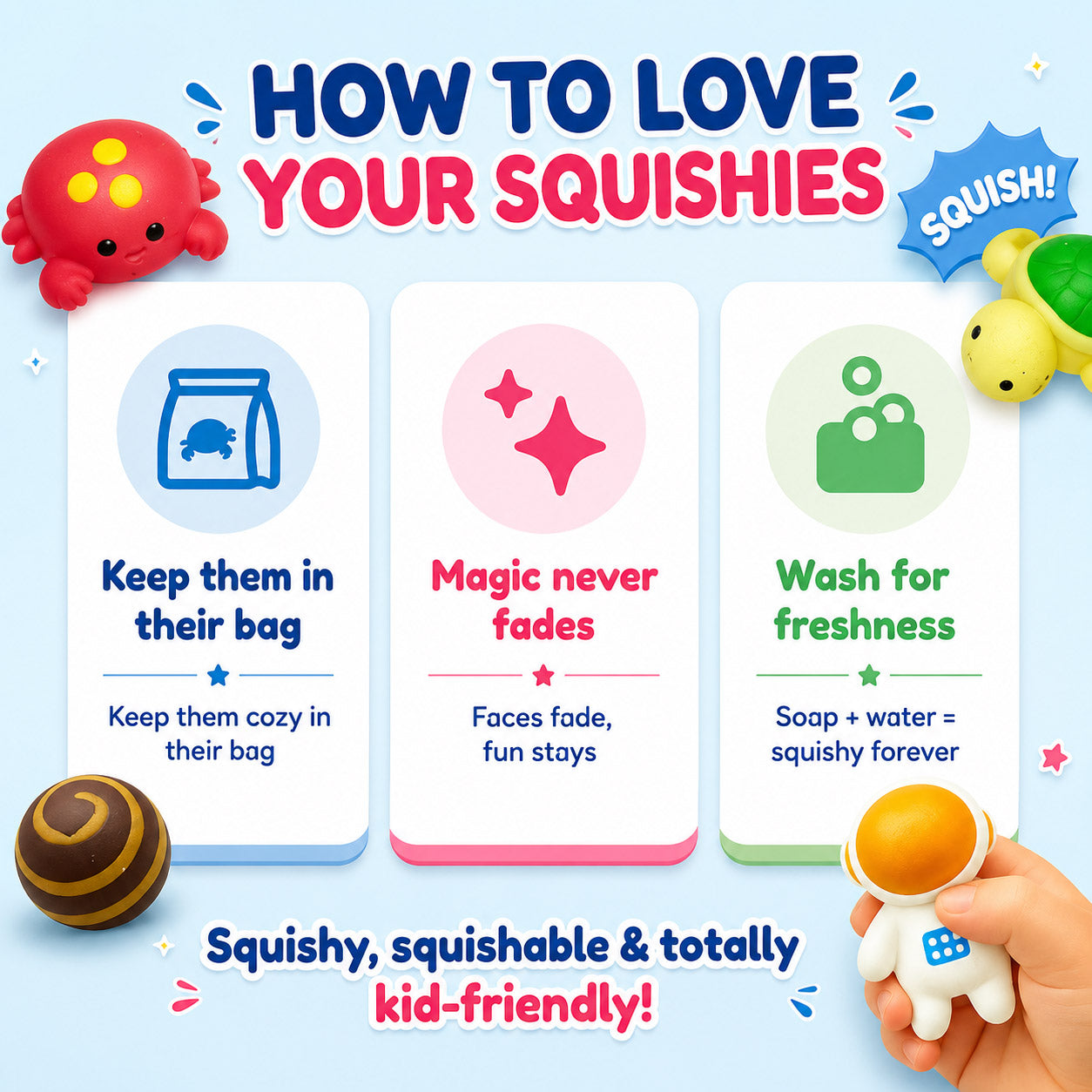 The Fidget Game SquishyLand in Rainbow Reef