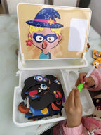 Magnetic Face Puzzle Game