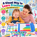 Math Magnets Educational Fraction Set