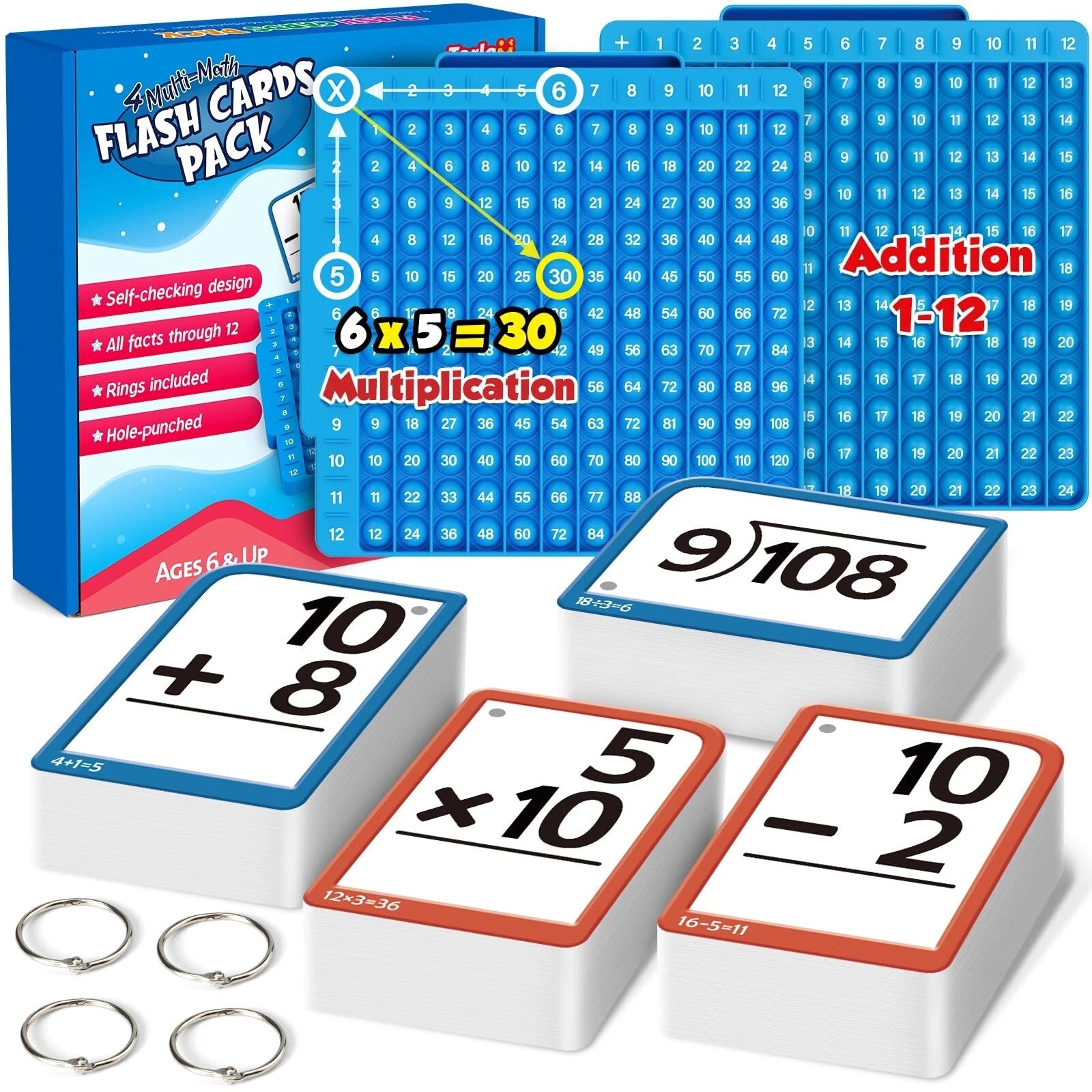 SmartPop™ Math Learning Board Set