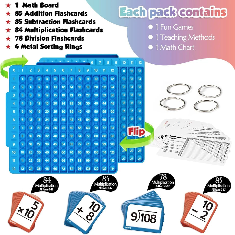 SmartPop™ Math Learning Board Set