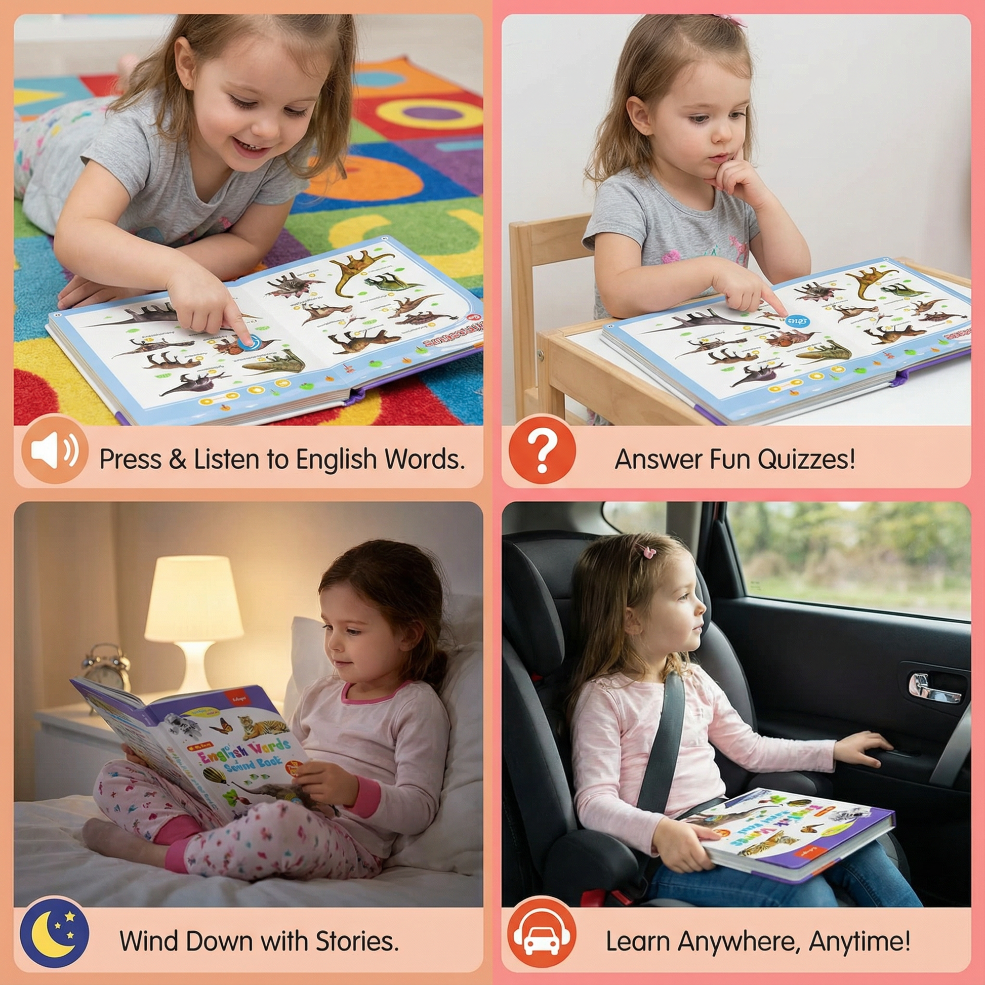 Touch & Learn – Kids Talking Musical English Sound Book